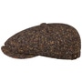 Hatteras Donegal Tweed Cap by Stetson brown-blue
