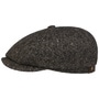 Hatteras Donegal Tweed Cap by Stetson anthracite-grey
