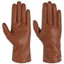 Leather Gloves with Wool Lining by Roeckl brown