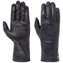 Leather Gloves with Wool Lining by Roeckl plum