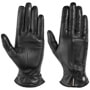 Raffung Gloves for Women by Roeckl black