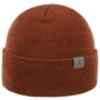 Fine Merino Knit Hat with Cuff by Lierys rust