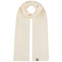 Fine Merino Knit Scarf by Lierys cream white
