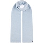 Fine Merino Knit Scarf by Lierys light blue
