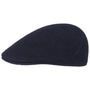 Seamless Wool Gatsby 507 Flat Cap by Kangol blue