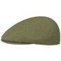 Seamless Wool Gatsby 507 Flat Cap by Kangol darkolive