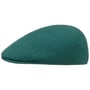 Seamless Wool Gatsby 507 Flat Cap by Kangol petrol blue