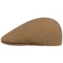 Seamless Wool Gatsby 507 Flat Cap by Kangol oatmeal