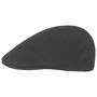 Seamless Wool Gatsby 507 Flat Cap by Kangol black