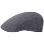 Madison Linen Flat Cap by Stetson grey