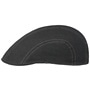 Madison Linen Flat Cap by Stetson black