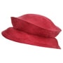 Sisal Collapsible Hat by Seeberger red