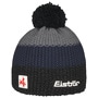 Star Beanie with Bobble by Eisbär navy