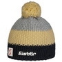Star Beanie with Bobble by Eisbär yellow