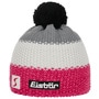 Star Beanie with Bobble by Eisbär pink