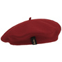 Wool Beret by Borsalino bordeaux