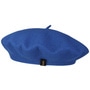 Wool Beret by Borsalino blue-mottled