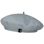 Wool Beret by Borsalino pigeon blue