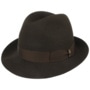 Georgio Fur Felt Hat by Borsalino dark brown