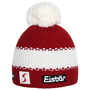 Austria Bobble Hat by Eisbär white