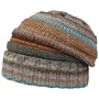Bernardo Oversize Knit Hat by Lierys brown-blue