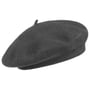 Virgin Wool Beret for Women by Seeberger grey
