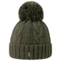 Giant Bobble Hat by McBURN dark green