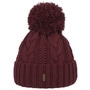 Giant Bobble Hat by McBURN bordeaux