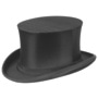 Chapeau Claque Top Hat by Lierys black