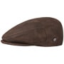 Leather Flat Cap by Lierys brown