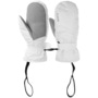 Basic Ski Mittens by Barts white