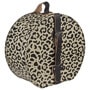 Hat Box Leopard beige