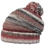 Fauske Beanie by Lierys grey-red