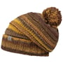 Fauske Beanie by Lierys brown-yellow