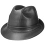 Faux Leather Hat by Lipodo black