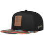 6 Panel Aztec Snapback Cap by Djinns black