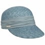 Grace Straw Cap by Seeberger light blue