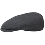 Belfast Silk Flat Cap by Stetson grey-black