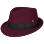 Classico Trilby Hat by Mayser bordeaux