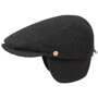 Felix Earflaps Flat Cap by Mayser anthracite