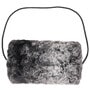 Laraice Faux Fur Handwarmer by Gebeana black