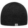 Fine Rip Merino Beanie by Lierys anthracite