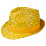 Valencia Trilby Straw Hat by Lipodo yellow