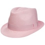Málaga Trilby Straw Hat by Lipodo rose
