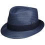 Málaga Trilby Straw Hat by Lipodo blue