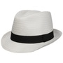 Málaga Trilby Straw Hat by Lipodo white
