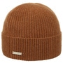 Sporty Cashmere Hat with Cuff by Seeberger brown