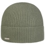 Sporty Cashmere Hat with Cuff by Seeberger light olive