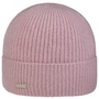 Sporty Cashmere Hat with Cuff by Seeberger rose