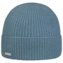 Sporty Cashmere Hat with Cuff by Seeberger blue